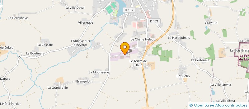 localisation de l'entreprise LE COMPTOIR DES ARTISANS CHARCUTIERS à CARENTOIR