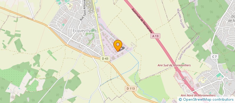 localisation de l'entreprise LE COMPTOIR DES BIERES  ECQUEVILLY