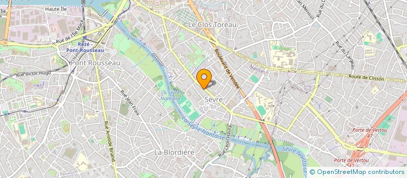 localisation de l'entreprise LE COMPTOIR DES BINOCLES  NANTES