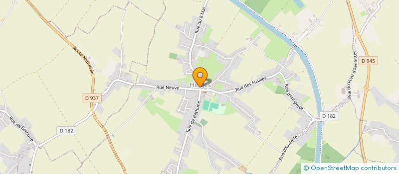 localisation de l'entreprise LE COMPTOIR DES BINOCLES  HINGES