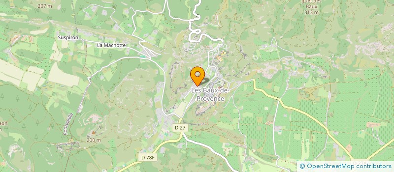 localisation de l'entreprise LE COMPTOIR DES CARRIERES à BAUX-DE-PROVENCE (LES)