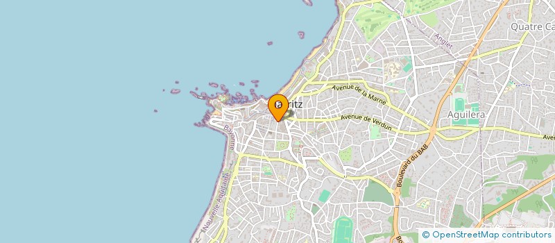 localisation de l'entreprise LE COMPTOIR DES COQUES  BIARRITZ