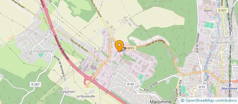 localisation de l'entreprise LE COMPTOIR DES COULEURS à SAINT-JEAN-DU-CARDONNAY