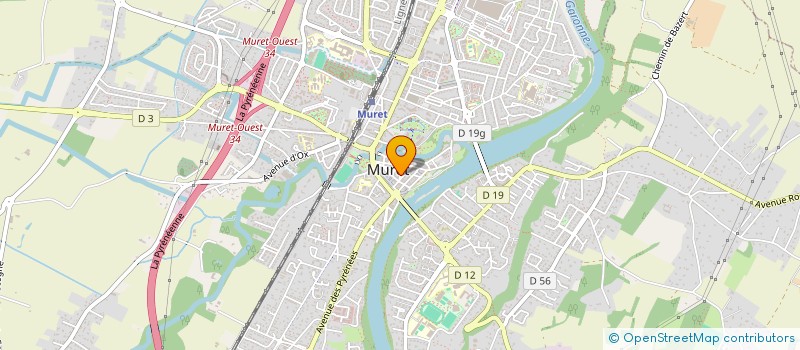 localisation de l'entreprise LE COMPTOIR DES DELICES MAXANE  MURET