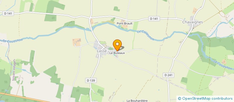 localisation de l'entreprise LE COMPTOIR DES DEPANNAGES à NOYANT-VILLAGES