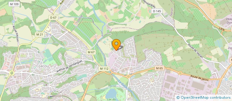 localisation de l'entreprise LE COMPTOIR DES ENDUITS à LE CRES