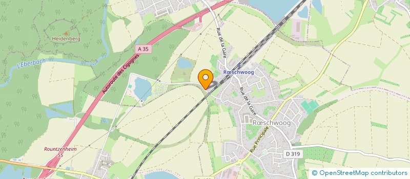 localisation de l'entreprise LE COMPTOIR DES FORGERONS  RSCHWOOG