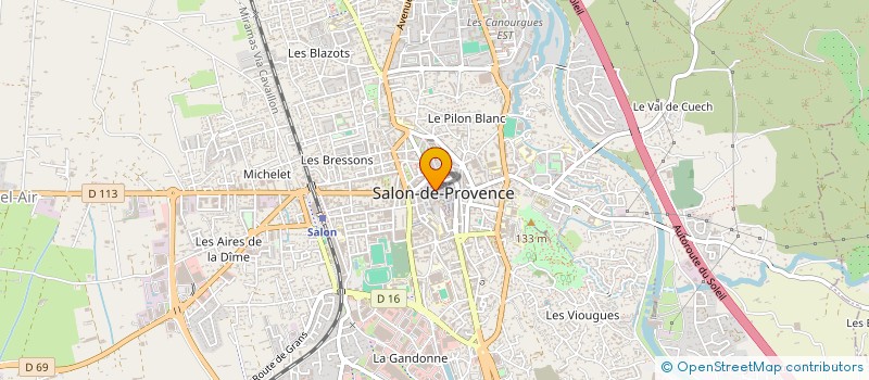 localisation de l'entreprise LE COMPTOIR DES GLACES à SALON-DE-PROVENCE