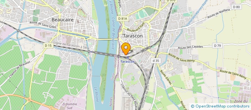 localisation de l'entreprise LE COMPTOIR DES GOURMETS à TARASCON