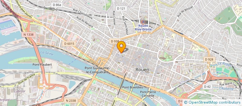 localisation de l'entreprise LE COMPTOIR DES HALLES à ROUEN