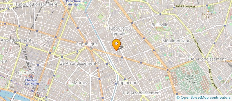 localisation de l'entreprise LE COMPTOIR DES IDEES  PARIS