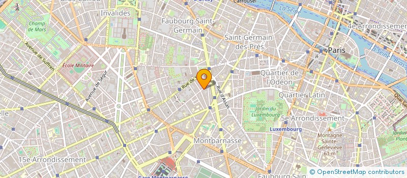 localisation de l'entreprise LE COMPTOIR DES MARAICHERS à PARIS