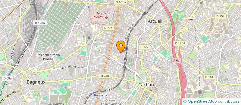 localisation de l'entreprise LE COMPTOIR DES MARCHES DE MELUN à CACHAN