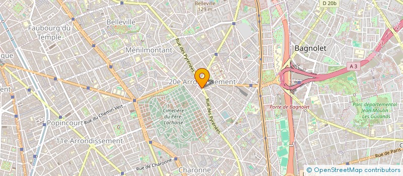 localisation de l'entreprise LE COMPTOIR DES MOTS  PARIS