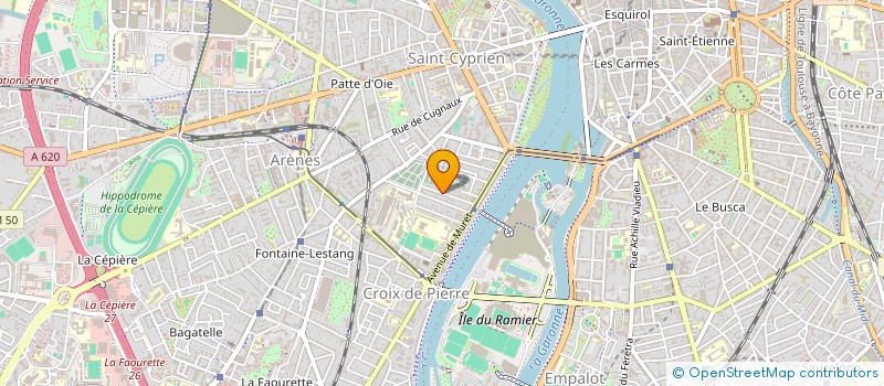 localisation de l'entreprise LE COMPTOIR DES PHARMACIES à TOULOUSE