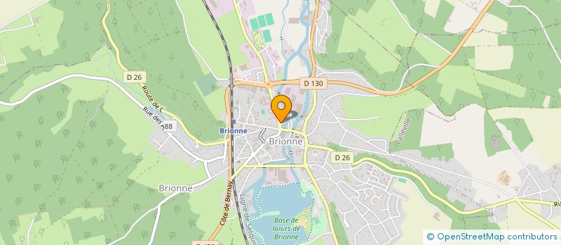 localisation de l'entreprise LE COMPTOIR DES SAVEURS  BRIONNE