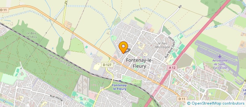 localisation de l'entreprise LE COMPTOIR DES VIGNES à FONTENAY-LE-FLEURY