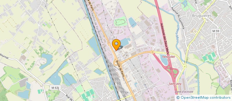 localisation de l'entreprise LE COMPTOIR DU BTP-REVIMAT à BOULOC