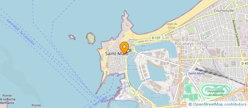 localisation de l'entreprise LE COMPTOIR DU CHATELET à SAINT-MALO
