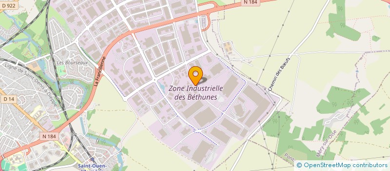 localisation de l'entreprise LE COMPTOIR DU DECOR à SAINT-OUEN-L'AUMONE