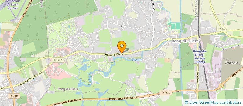 localisation de l'entreprise LE COMPTOIR DU FLIERS  RANG-DU-FLIERS