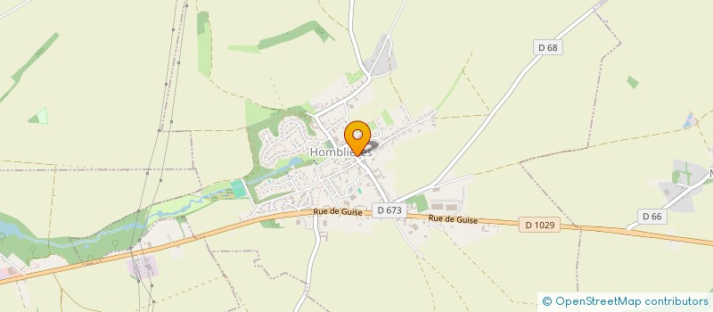 localisation de l'entreprise LE COMPTOIR DU LUX  HOMBLIERES