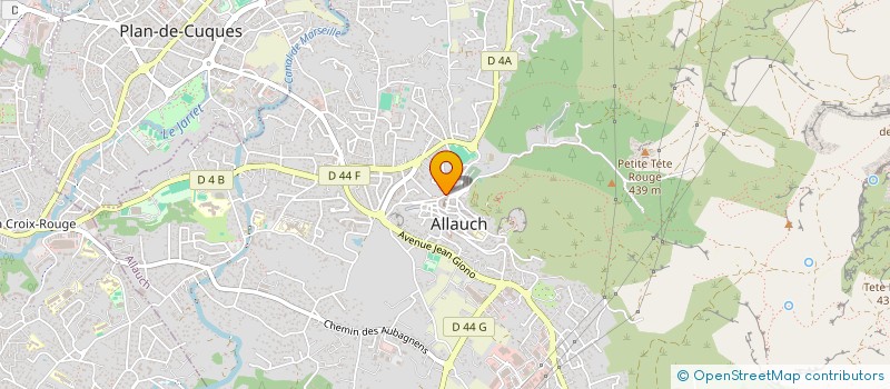 localisation de l'entreprise LE COMPTOIR DU MOULIN  ALLAUCH