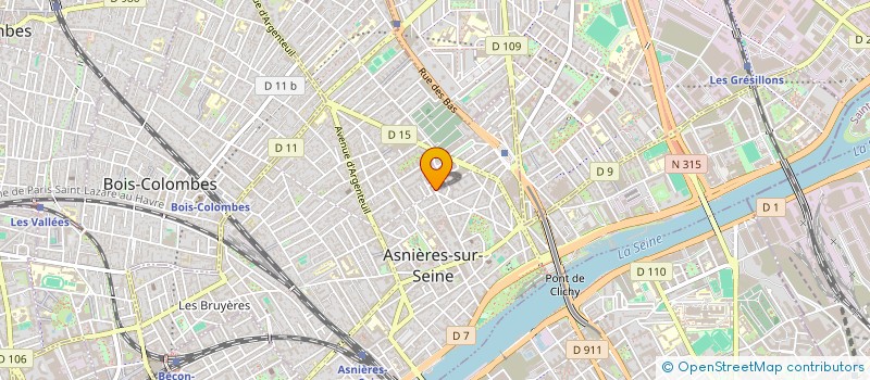 localisation de l'entreprise LE COMPTOIR DU SUR MESURE à ASNIERES-SUR-SEINE