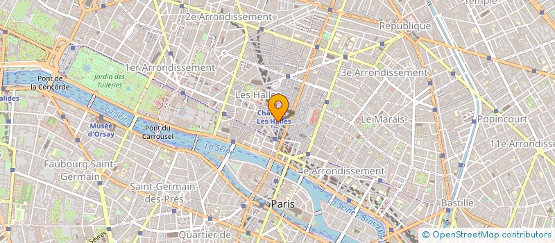 localisation de l'entreprise LE COMPTOIR DU TORREFACTEUR  PARIS