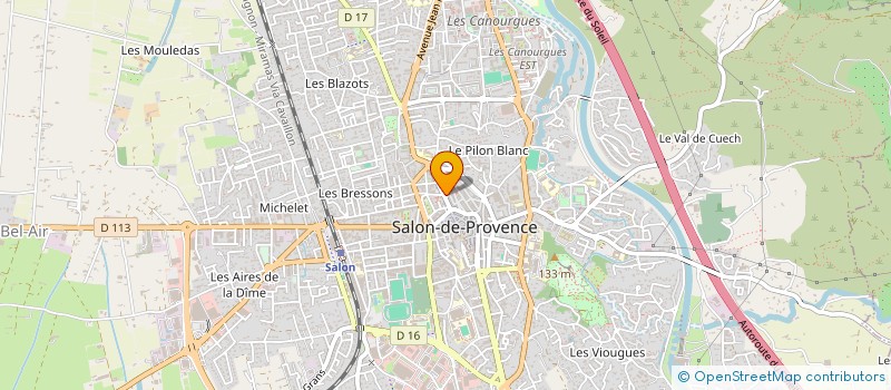 localisation de l'entreprise LE COMPTOIR ENCHAN'THE  SALON-DE-PROVENCE