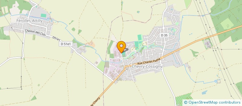 localisation de l'entreprise LE COMPTOIR EVENEMENTIEL  CHEVRY-COSSIGNY