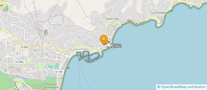 localisation de l'entreprise LE COMPTOIR FRANCAIS DE L'OCEAN INDIEN à LE LAVANDOU
