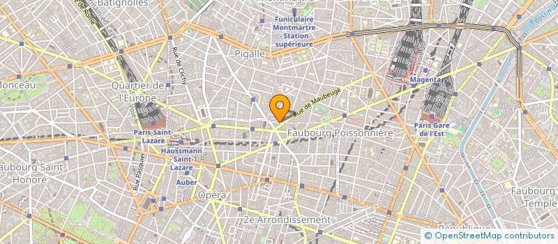 localisation de l'entreprise LE COMPTOIR GOURMAND PARISIEN  PARIS