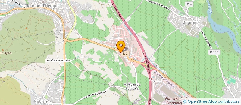 localisation de l'entreprise LE COMPTOIR MEDICAL à CLERMONT-L'HERAULT