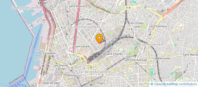 localisation de l'entreprise LE COMPTOIR NATIONAL DE L'INVENTEUR à MARSEILLE