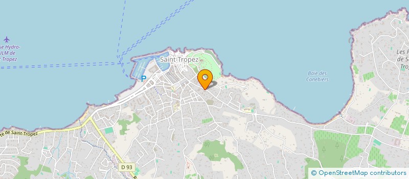 localisation de l'entreprise LE COMPTOIR NOUVEAU DE ST TROPEZ  SAINT-TROPEZ