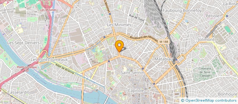 localisation de l'entreprise LE COMPTOIR OCCITAN  TOULOUSE