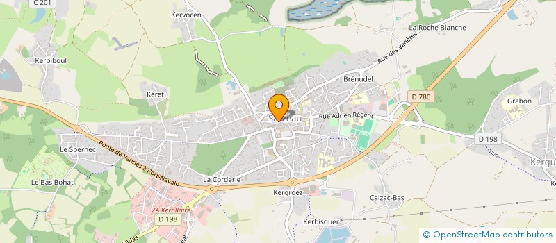 localisation de l'entreprise LE COMPTOIR OR ET ARGENT  SARZEAU