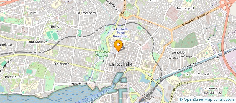 localisation de l'entreprise LE COMPTOIR PHOTOS  LA ROCHELLE