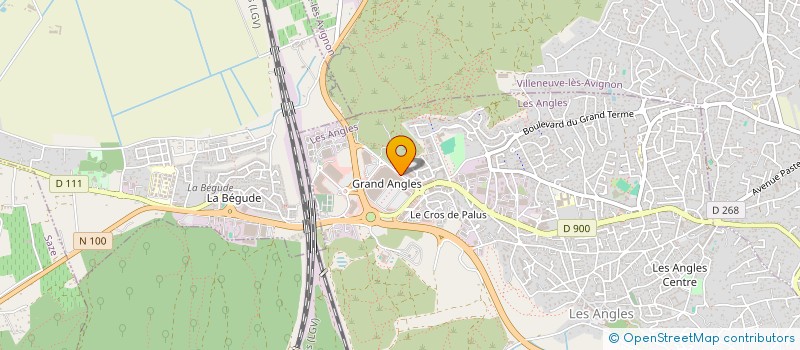 localisation de l'entreprise LE COMPTOIR SOLTANE  LES ANGLES