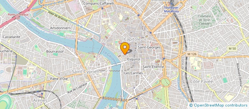 localisation de l'entreprise LE COMPTOIR TOULOUSAIN à TOULOUSE
