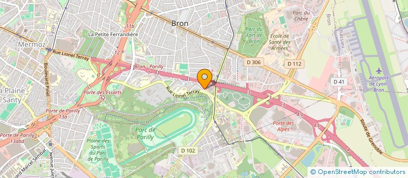 localisation de l'entreprise LE COMPTOIR TROPICAL  BRON