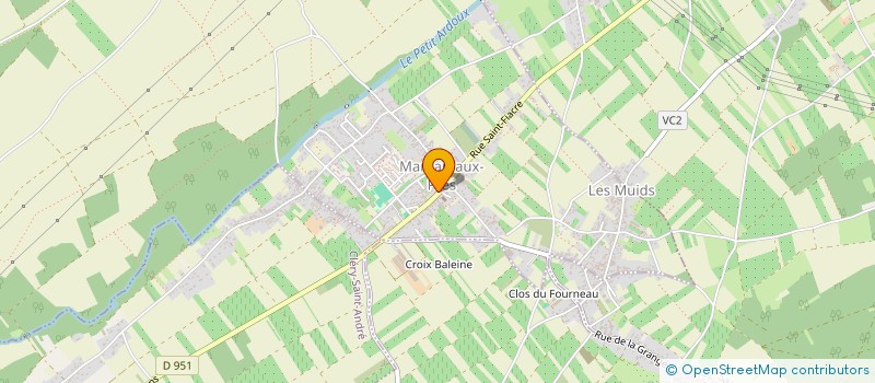 localisation de l'entreprise LE COMTE 102 à MAREAU-AUX-PRES