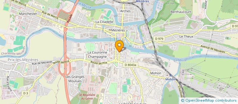 localisation de l'entreprise LE CONCEPT  CHARLEVILLE-MEZIERES