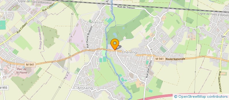 localisation de l'entreprise LE CONCEPT COIFFURE II  CHERENG