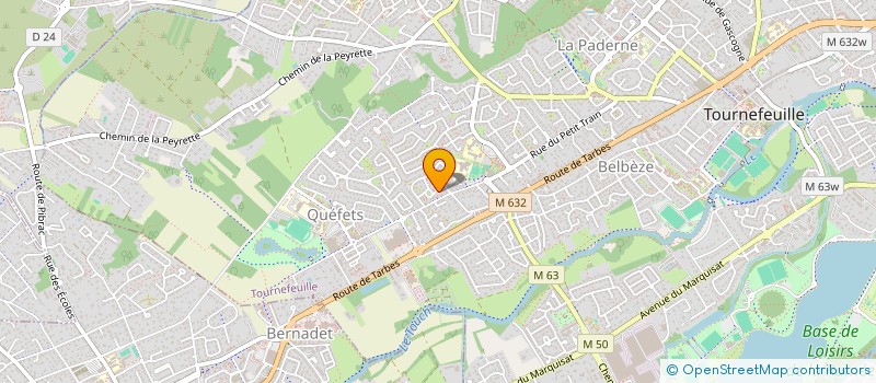 localisation de l'entreprise LE CONCERT CALOTIN à TOURNEFEUILLE
