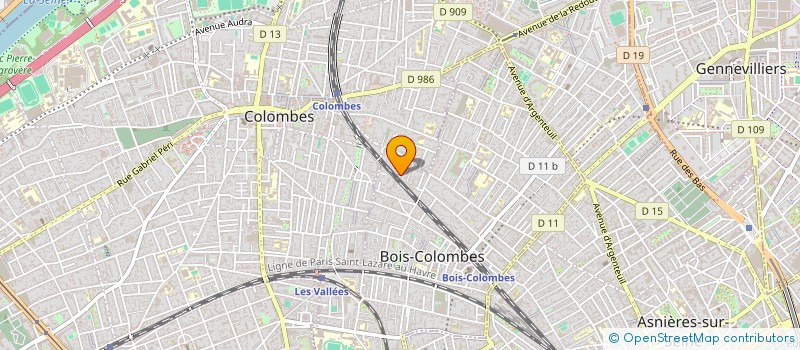 localisation de l'entreprise LE CONCERT DES MONSTRES à BOIS-COLOMBES