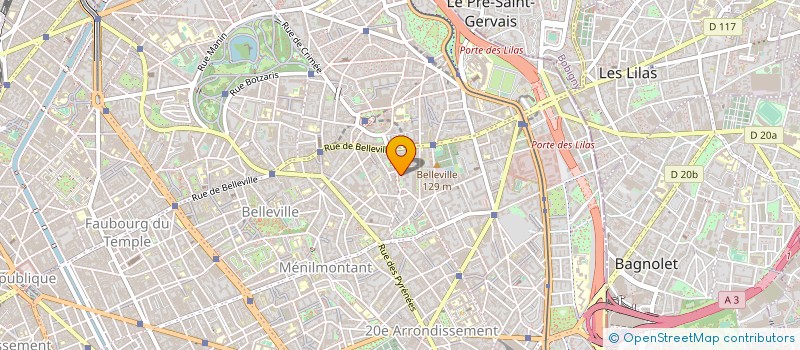 localisation de l'entreprise LE CONCERT INATTENDU  PARIS