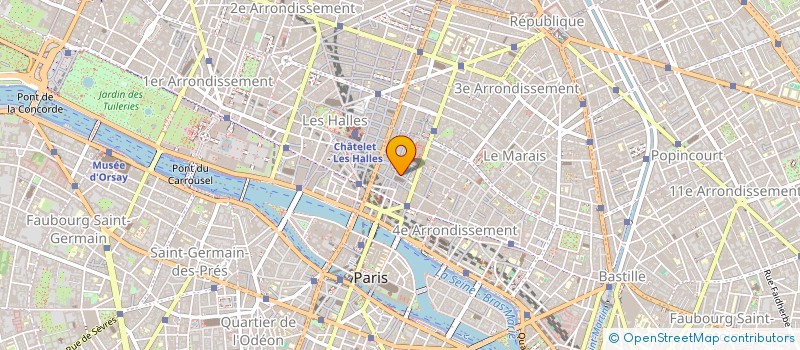 localisation de l'entreprise LE CONCIERGE FRANCAIS  PARIS