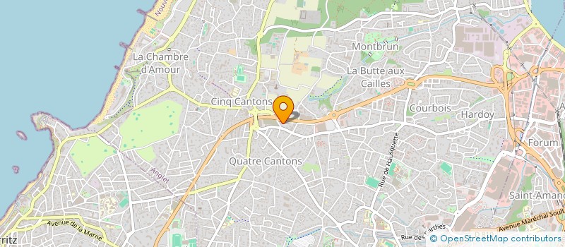 localisation de l'entreprise LE CONCORDE à BIARRITZ